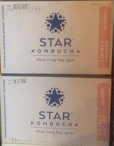 Star Kombucha vải 250ml