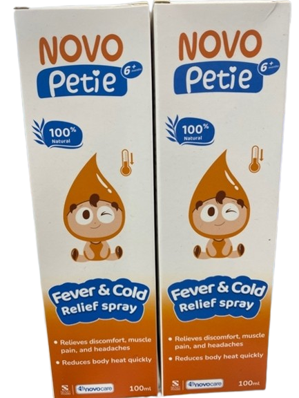 Xịt Giải Cảm Hạ sốt Novo Petie 6+