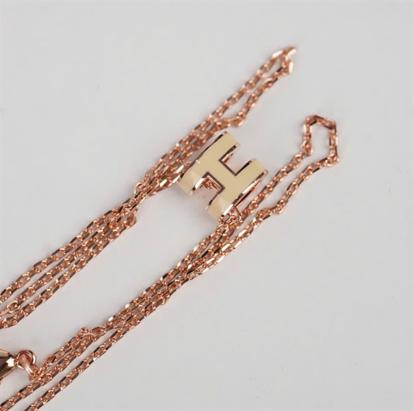 Dây chuyền Hermes Pop H kem MINI (A-T) KG+