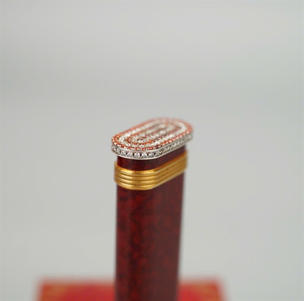 Bật lửa Cartier đỏ (68358T) KG+