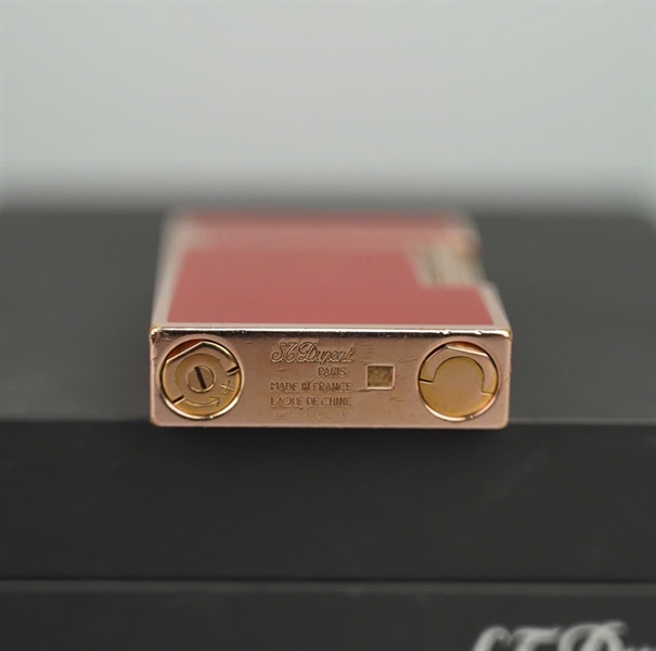 Bật lửa S.T Dupont đỏ (85DGF45) KG+