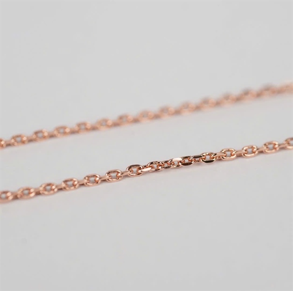 Dây chuyền Hermes Pop H đen (A-T) KG+