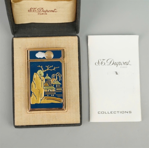 Bật lửa S.T Dupont sơn thủy (Y4EY60) KG+