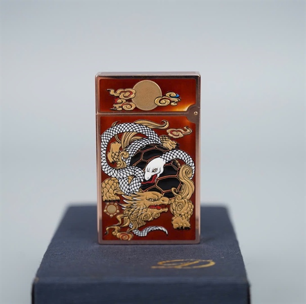 Bật lửa S.T Dupont cam huyền vũ (80LPH60) KG+