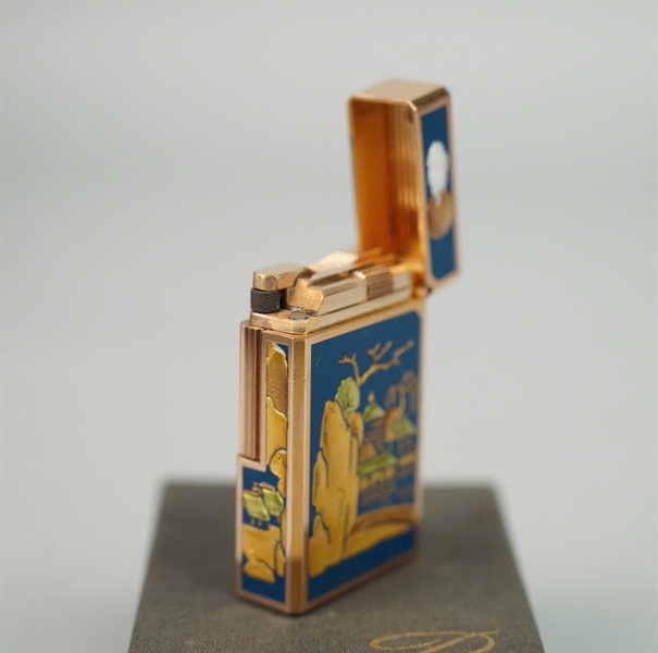 Bật lửa S.T Dupont sơn thủy (Y4EY60) KG+