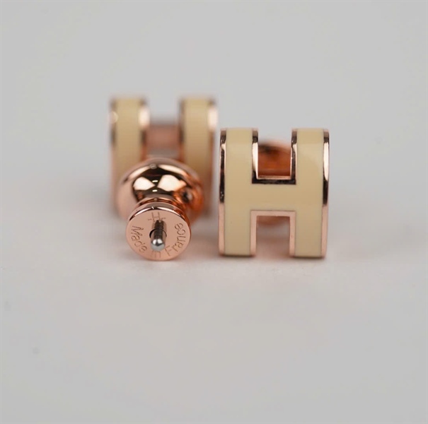 Bông tai Hermes Pop H kem MINI (A-T) KG+