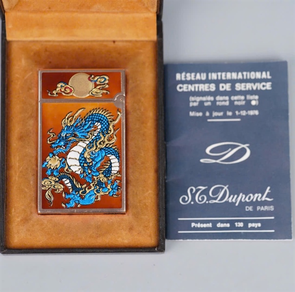 Bật lửa S.T Dupont thanh long (10ADF07) KG+