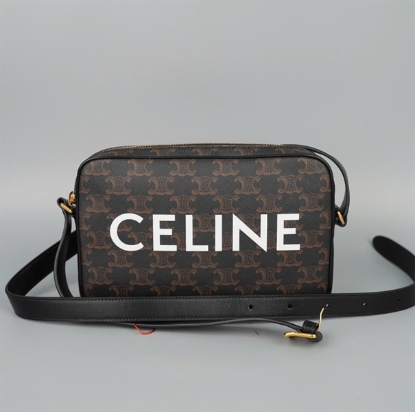 Túi Celine đeo chéo nâu (S-CU-2233) sz23 (A-T) KG+