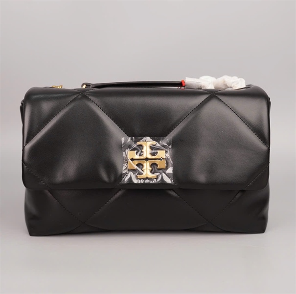 Túi Tory Burch đen sz28 +