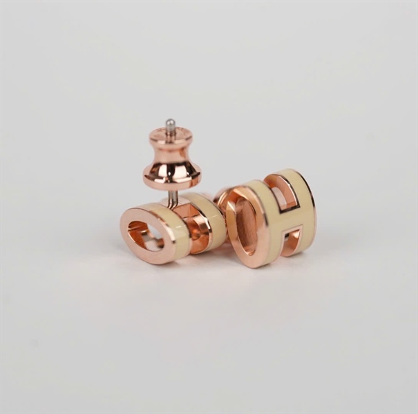 Bông tai Hermes Pop H kem MINI (A-T) KG+