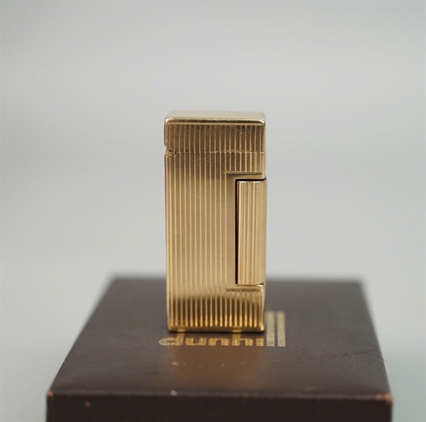 Bật lửa Dunhill vàng khối 14k (2102106) KG+