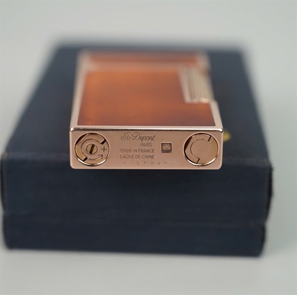 Bật lửa S.T Dupont cam huyền vũ (80LPH60) KG+