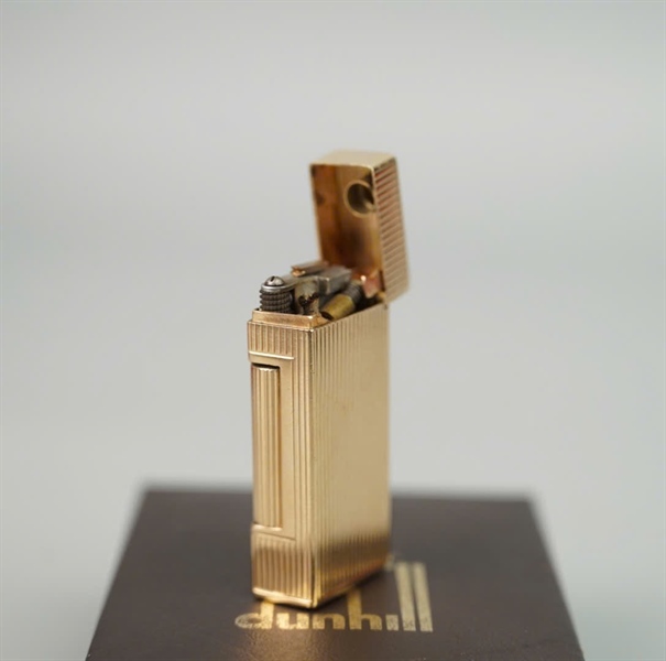 Bật lửa Dunhill vàng khối 14k (2102106) KG+
