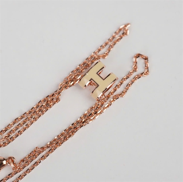 Dây chuyền Hermes Pop H kem MINI (A-T) KG+