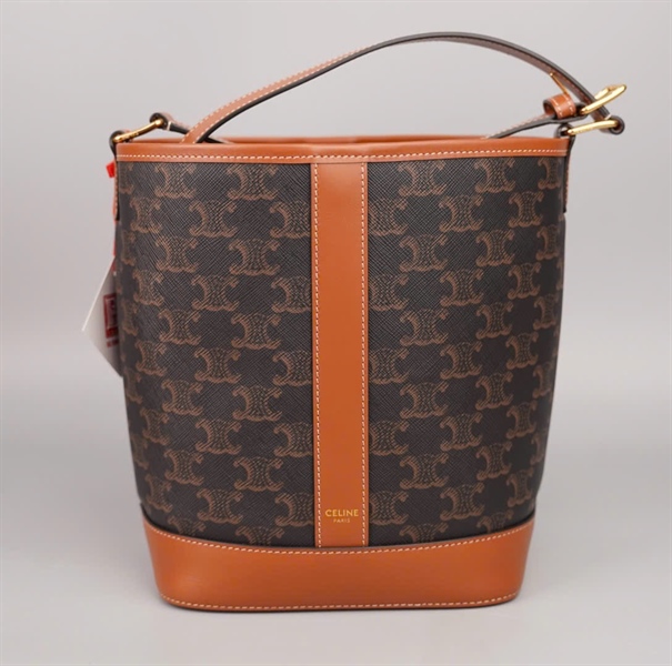 Túi Celine Bucket màu nâu (U-TG-4262) sz18 (A-T) KG+