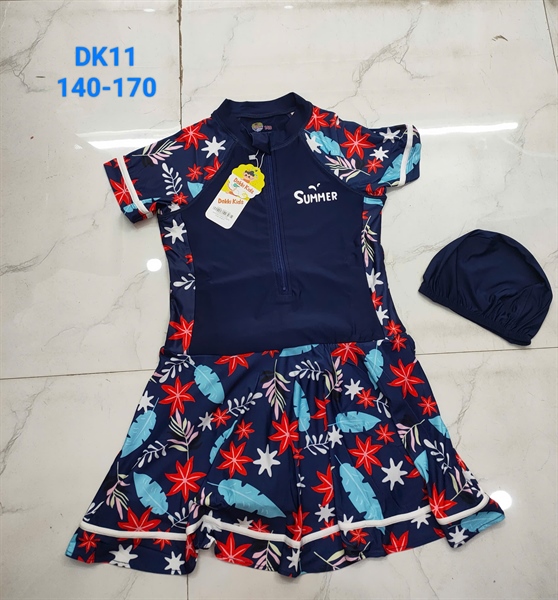 Bộ bơi TE váy TN nón (Ri4) - 41DK11