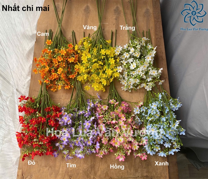 Nhất chi mai - Hoa cành dài - Hoa Lụa Vân Vượng