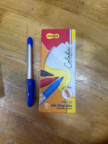 Bút lông dầu PM-C02 xanh
