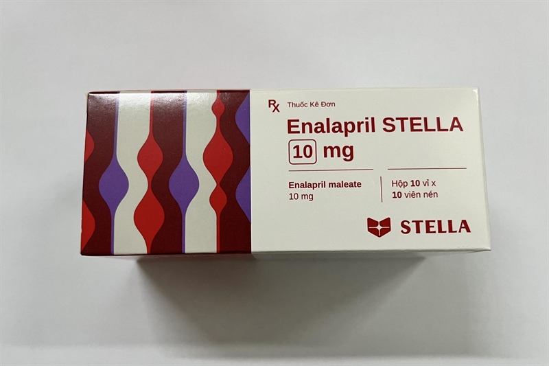 Enalapril 10mg stella (h/100v)