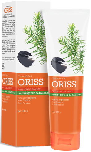 Sữa rửa mặt ngừa mụn (Anti Acne Cleanser) ORISS 100g - Dân Khang