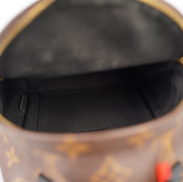 Balo LV Palm Springs Mini hoa nâu 3 strap sz16 (BMC)+