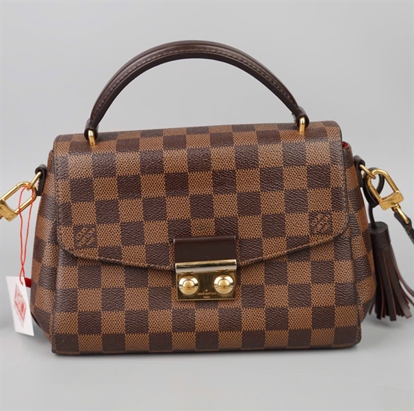Túi LV Croisette ô vuông nâu sz22 (BMC)+
