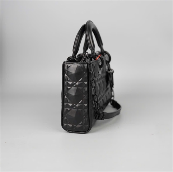 Túi Dior Joy kim cương đen (10-MA-0212) 2strap sz26 (BMC)+