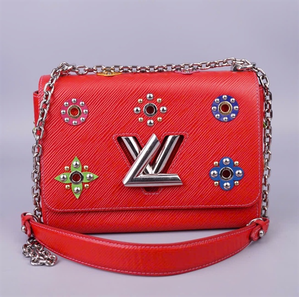 Túi LV Twist Mechanical Flower màu đỏ sz23 (BMC) +