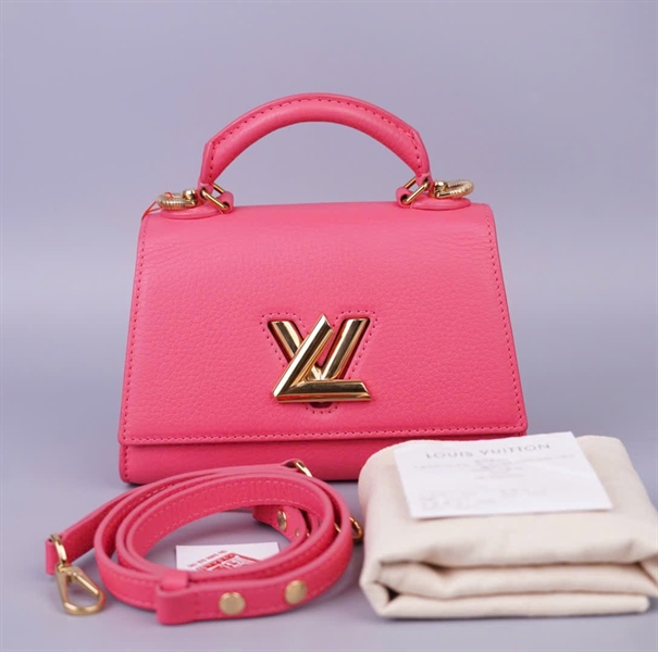 Túi LV Twist handle hồng sz20 (BMC)+