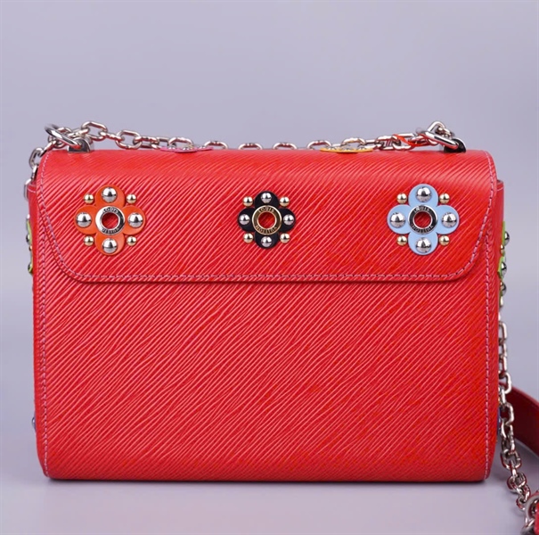 Túi LV Twist Mechanical Flower màu đỏ sz23 (BMC) +