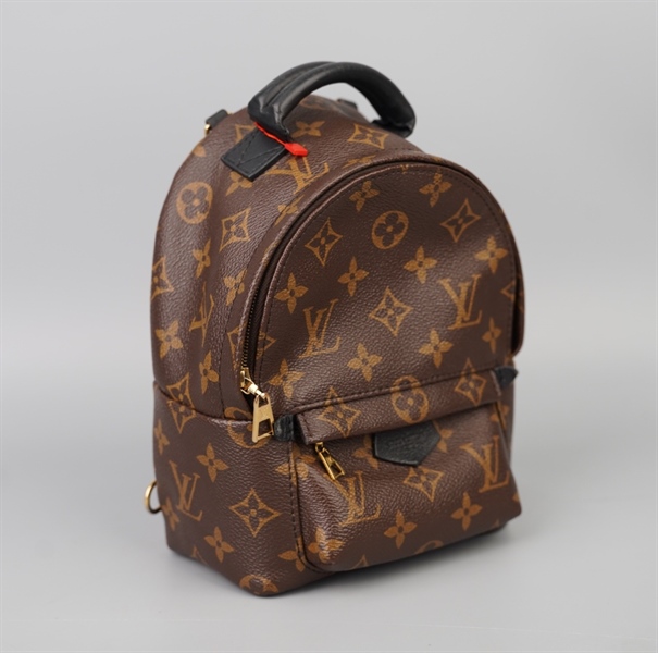 Balo LV Palm Springs Mini hoa nâu 3 strap sz16 (BMC)+