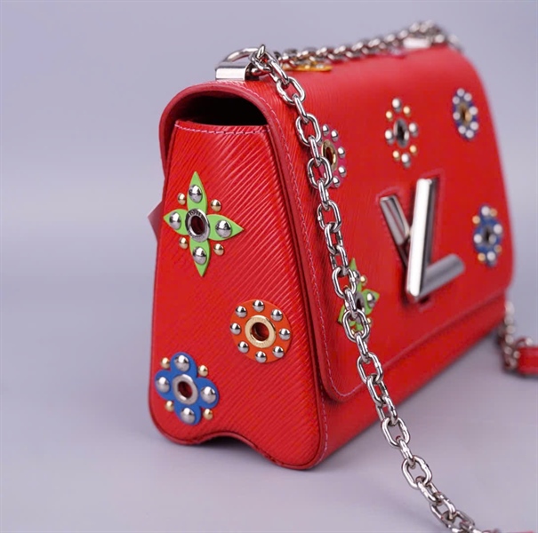 Túi LV Twist Mechanical Flower màu đỏ sz23 (BMC) +