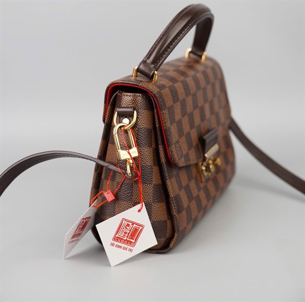 Túi LV Croisette ô vuông nâu sz22 (BMC)+