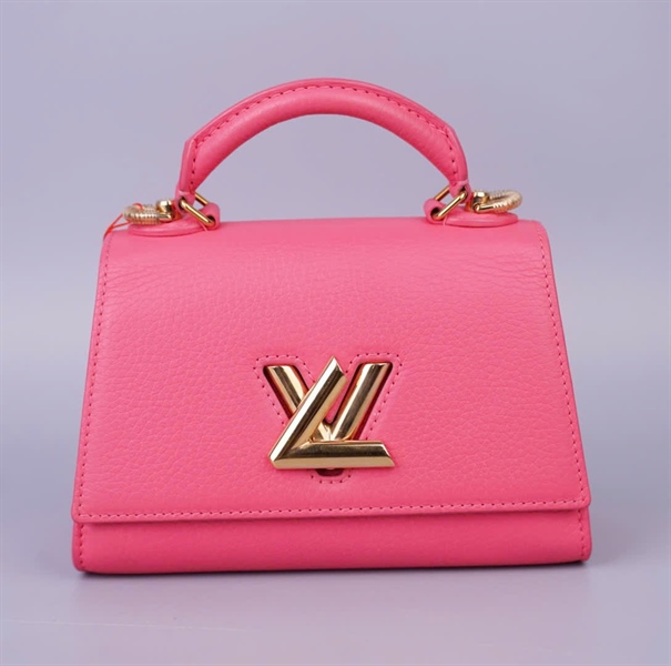 Túi LV Twist handle hồng sz20 (BMC)+