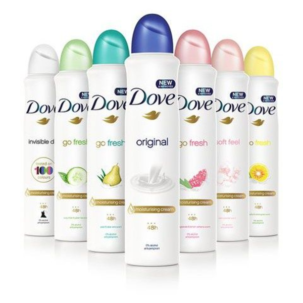 Xịt Khử Mùi Dove 150ml