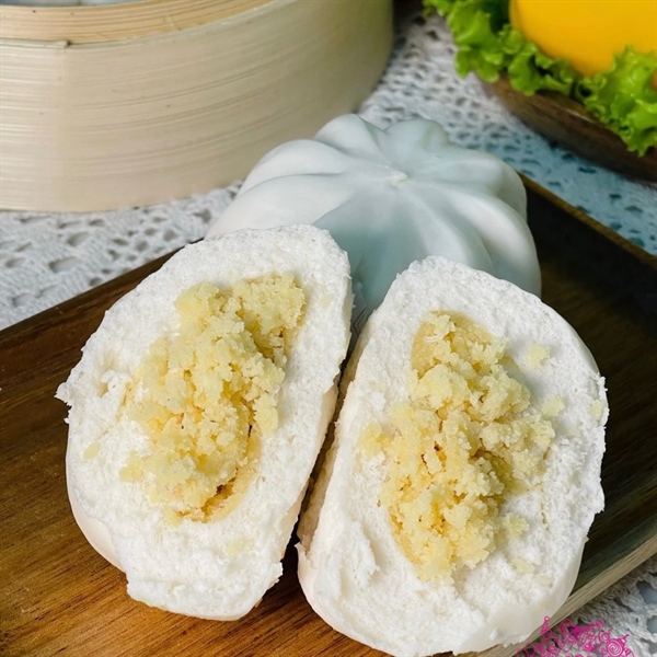 Bánh bao nhân đậu xanh ARILAH 60g (6 cái/ Gói)