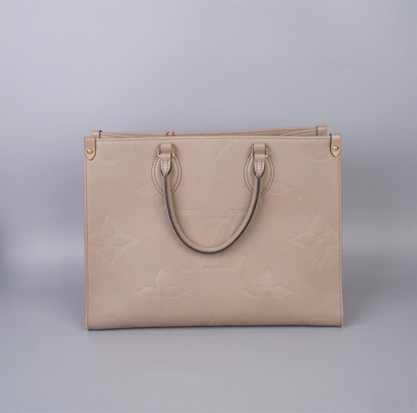 Túi LV onthego da bê màu nude sz34 +