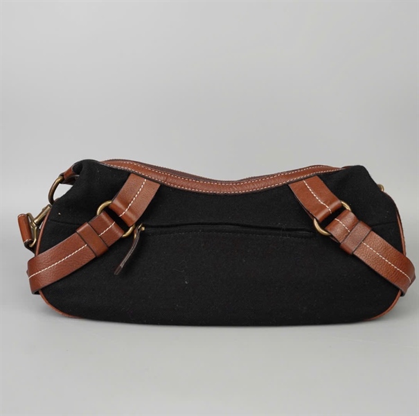 Túi BBR đen viền nâu sz30 KG+