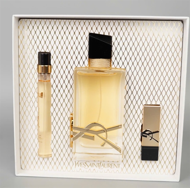 Sét mỹ phẩm YSL Libre (EDP 90ML + EDP 10ML + son) (nữ) (no seal) (PN) KG+