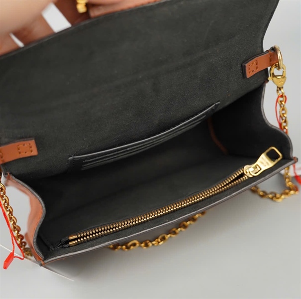 Túi LV Dauphine hoa nâu sz 19 KG+