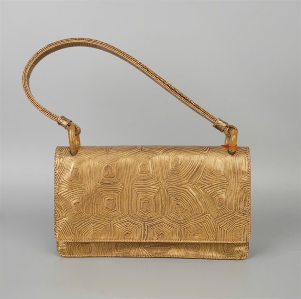 Túi Prada kẹp nách màu vàng sz22 KG+