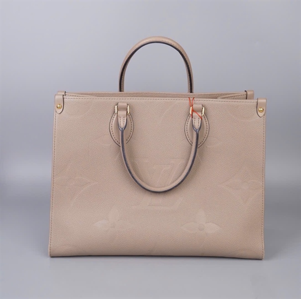 Túi LV onthego da bê màu nude sz34 +