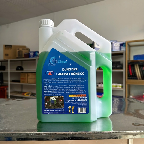 Nước mát động cơ TH Clean (Can xanh)
