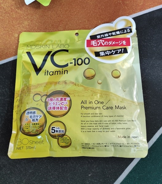 Mặt Nạ Vitamin VC-100 30 miếng