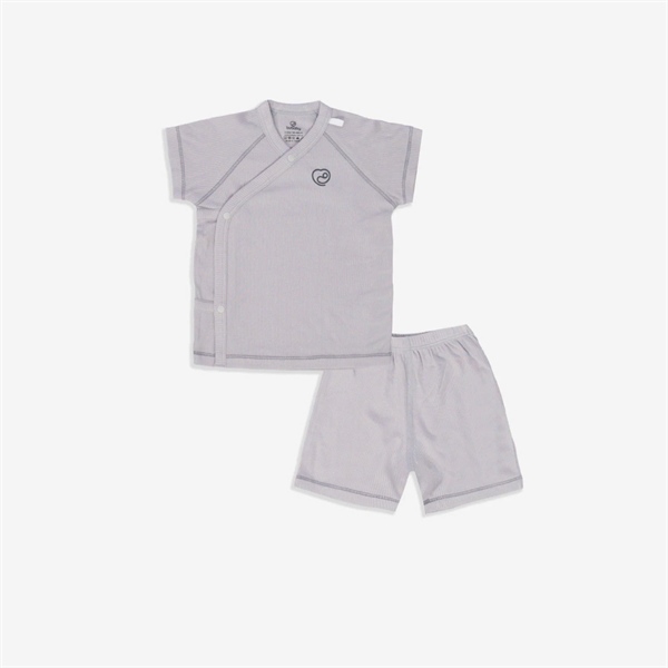 BU Bộ ngắn tay cài chéo - Mint