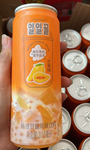 TIAN TIAN Nước ép hoa quả vị xoài 310ml