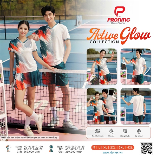 Áo donex trắng phối cam n