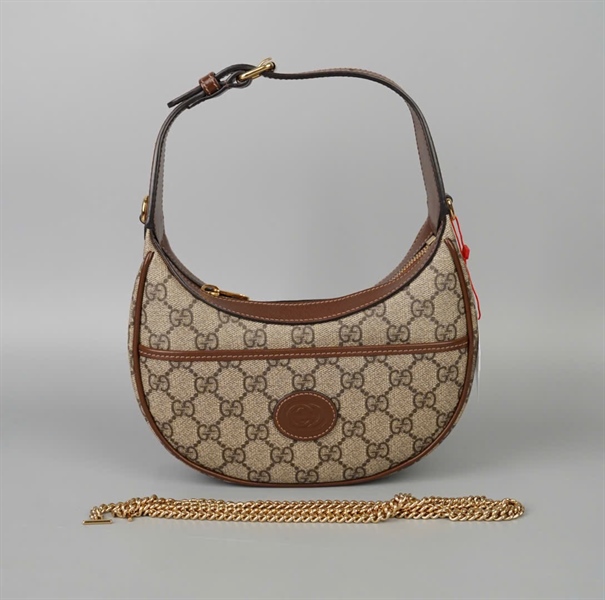 Túi GG kẹp nách xám sz18 (BQ) KG+