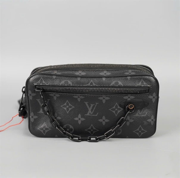 Túi LV Clutch Volga hoa đen (FS3159) sz20 (BQ) KG+