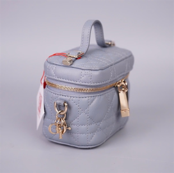 Túi Dior Vanity xanh sz11 (BQ) KG+